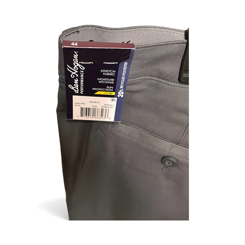 Ben Hogan Men's Stretch Golf Shorts Active Waistband 9" Inseam 44 Waist Gray NEW - Picture 7 of 8